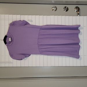 Purple Baby Doll Dress